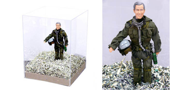 george w bush action figure